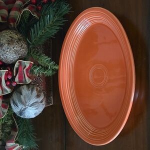 Fiestaware Oval Platter retired 13 5/8"